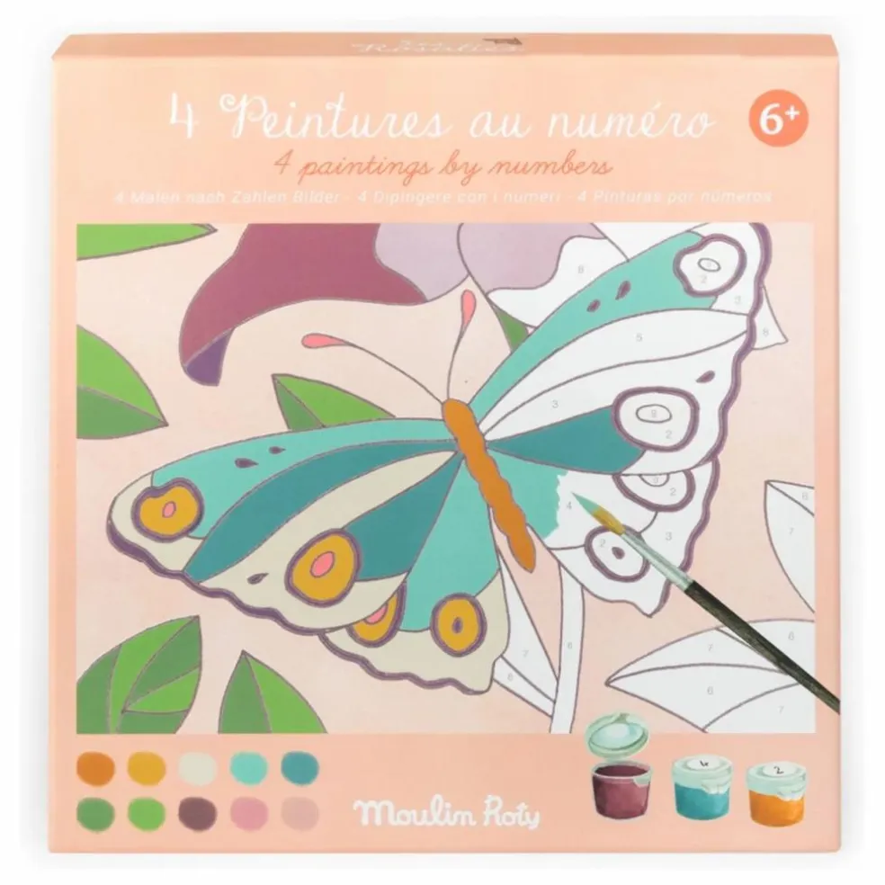 Peinture au numéro Les Rosalies
