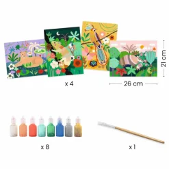 Peinture Forêt tropicale