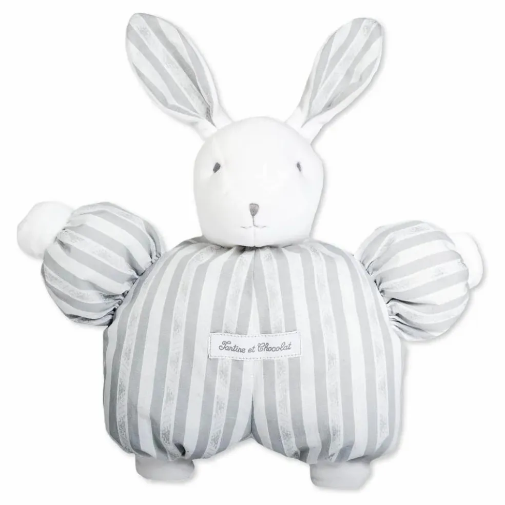 Peluche Augustin le lapin 1977 - 25 cm | Gris