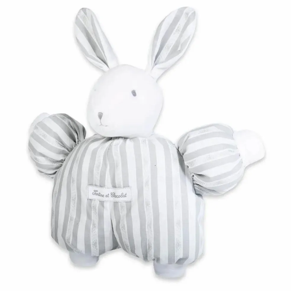 Peluche Augustin le lapin 1977 - 25 cm | Gris