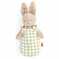 Peluche Bébé Nine la Lapine avec sa boîte | Sable