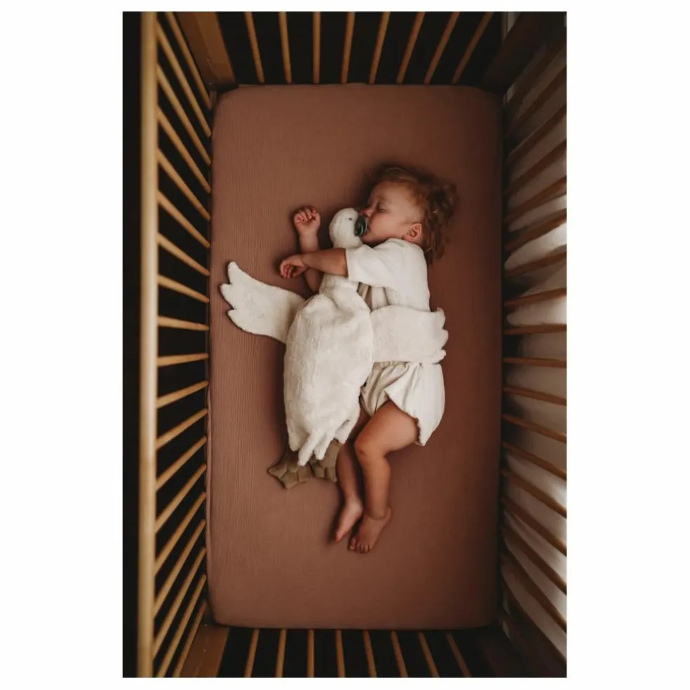 Peluche bouillotte Oie | Blanc