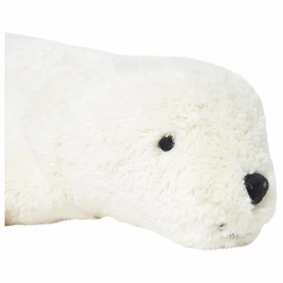 Peluche bouillotte Phoque | Blanc