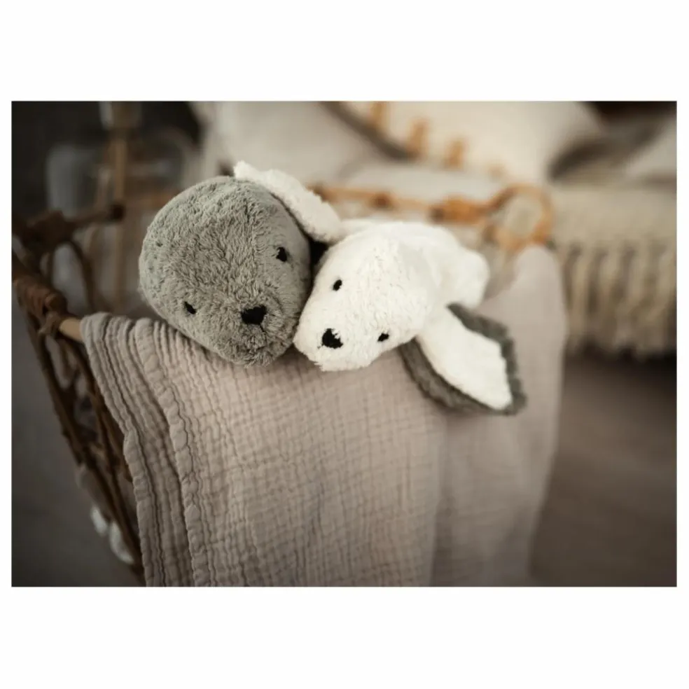 Peluche bouillotte Phoque | Gris