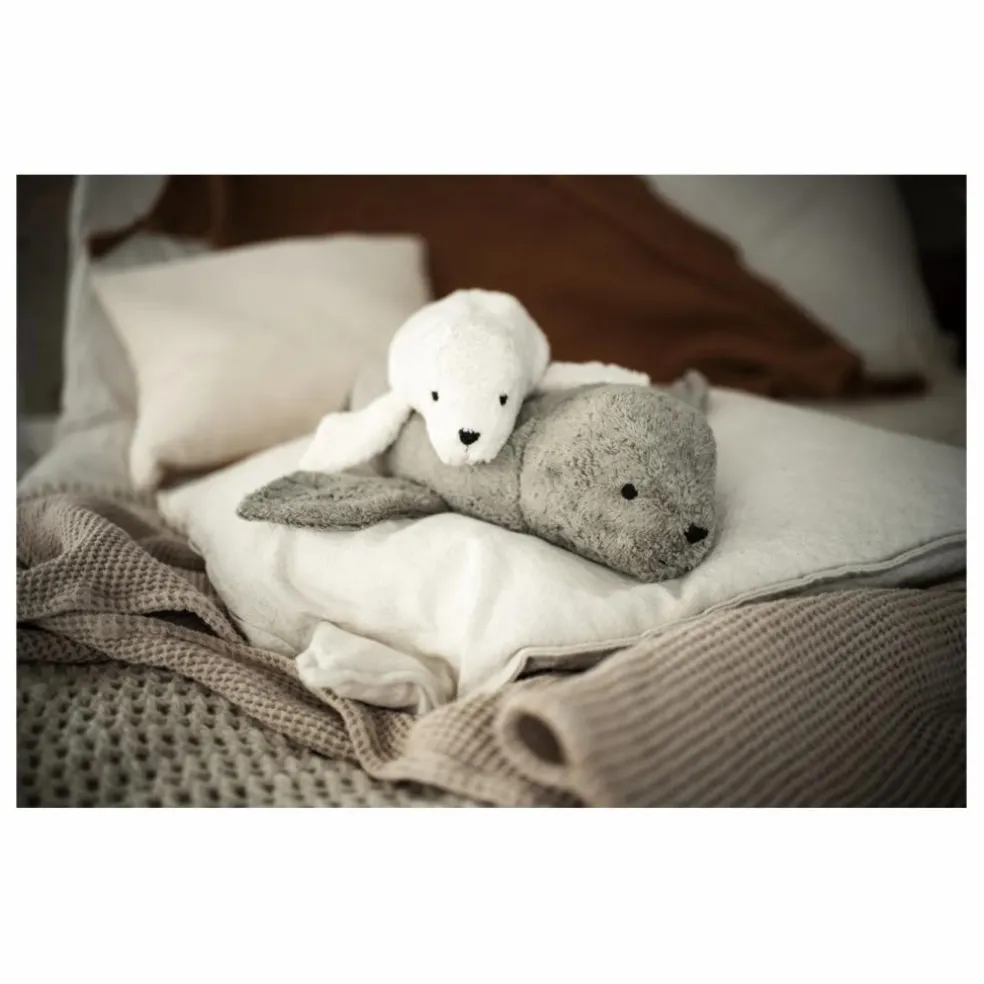 Peluche bouillotte Phoque | Gris
