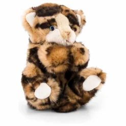 Peluche Chat Gustave tigré 25 cm | Marron