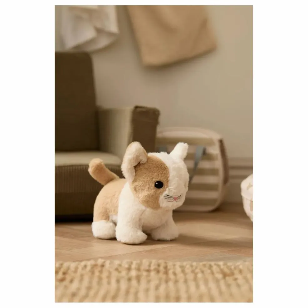 Peluche chaton et son sac