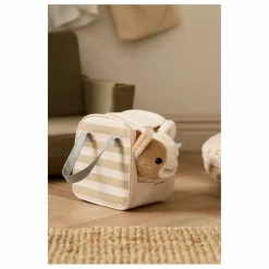 Peluche chaton et son sac