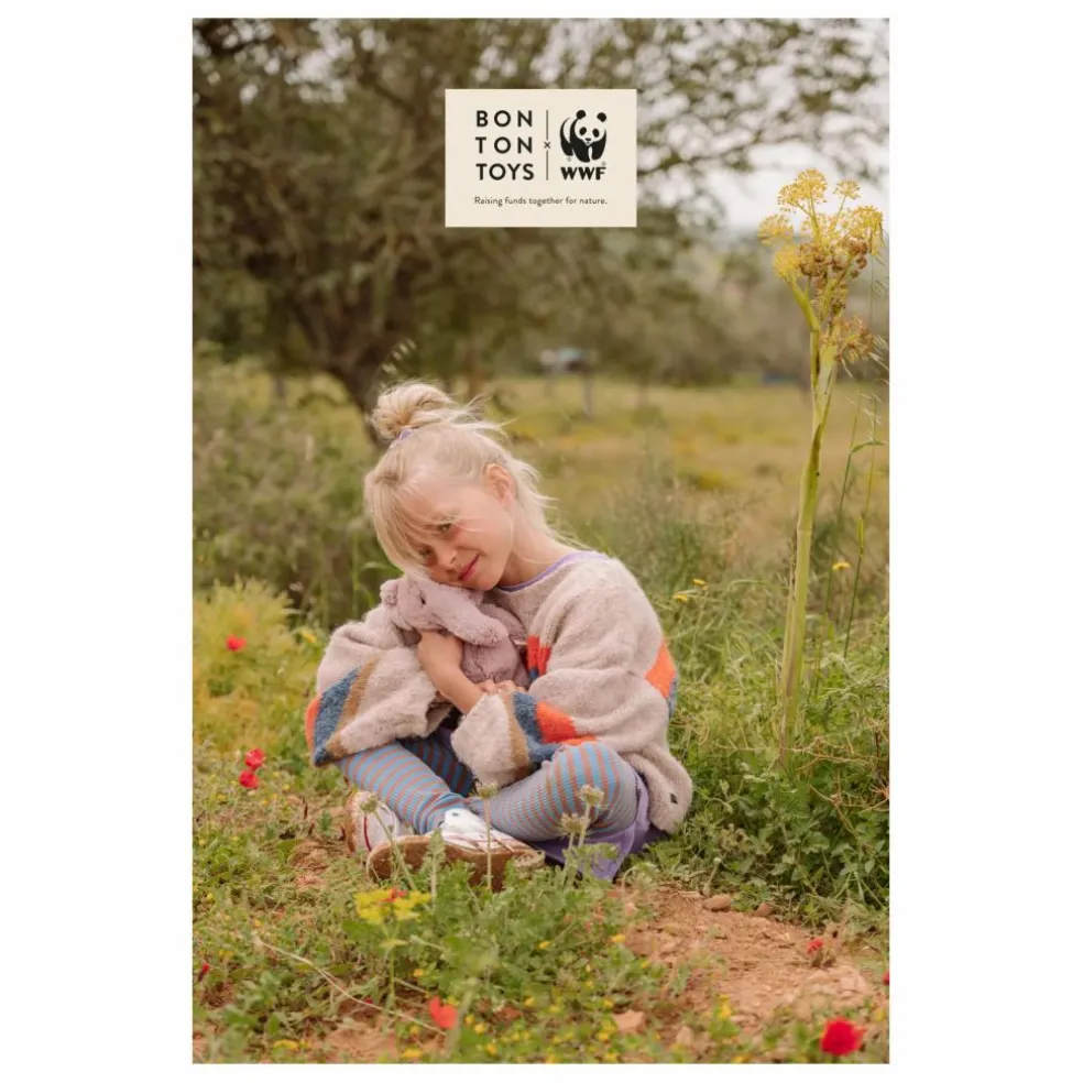 Peluche Ebu l'Eléphant | Rose