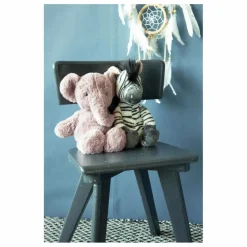 Peluche Ebu l'Eléphant | Rose