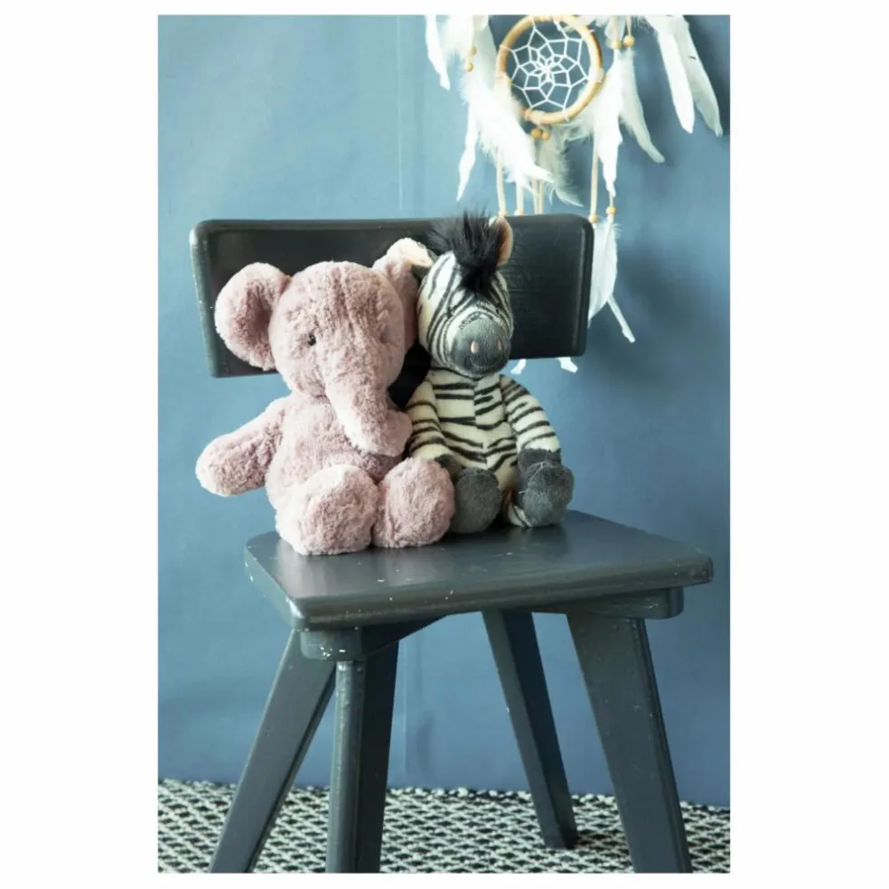 Peluche Ebu l'Eléphant | Rose