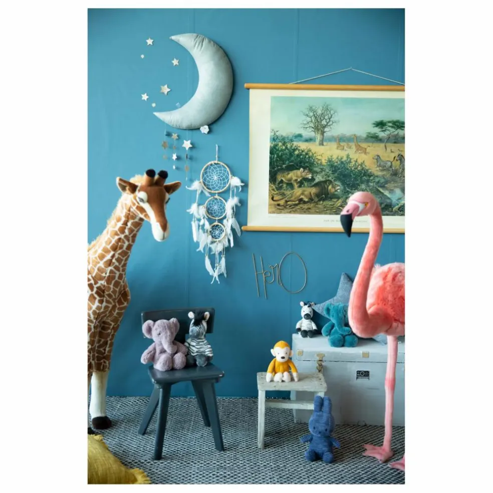 Peluche Ebu l'Eléphant | Rose
