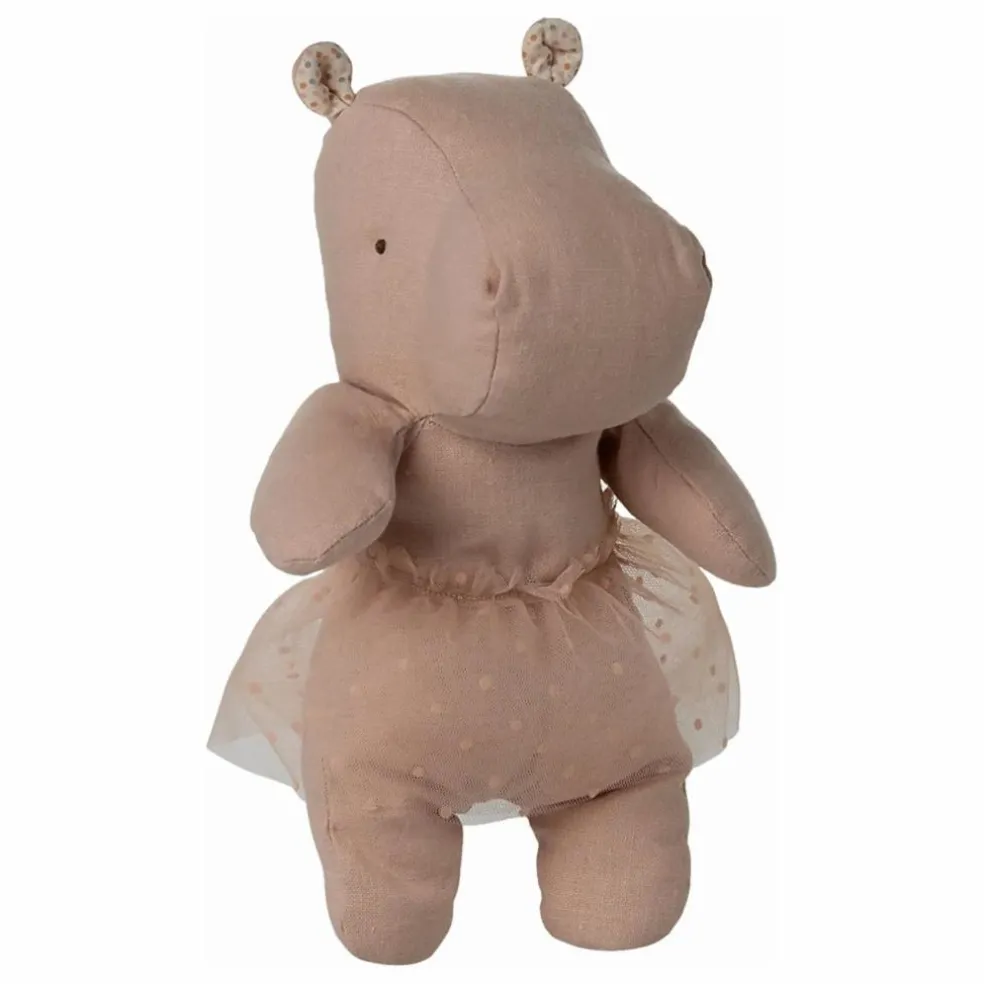 Peluche Hippo ballerine | Rose