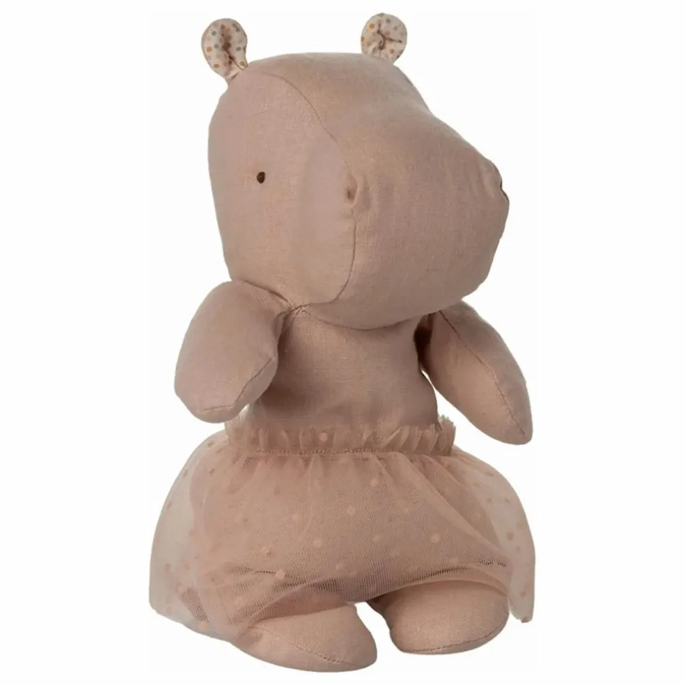 Peluche Hippo ballerine | Rose