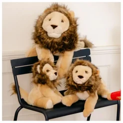 Peluche Lion Melchior 40 cm | Beige