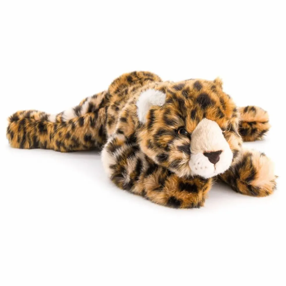Peluche Léopard Sasha 35 cm | Marron