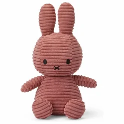 Peluche Miffy en velours côtelé | Rose