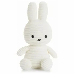 Peluche Miffy en velours côtelé | Ecru