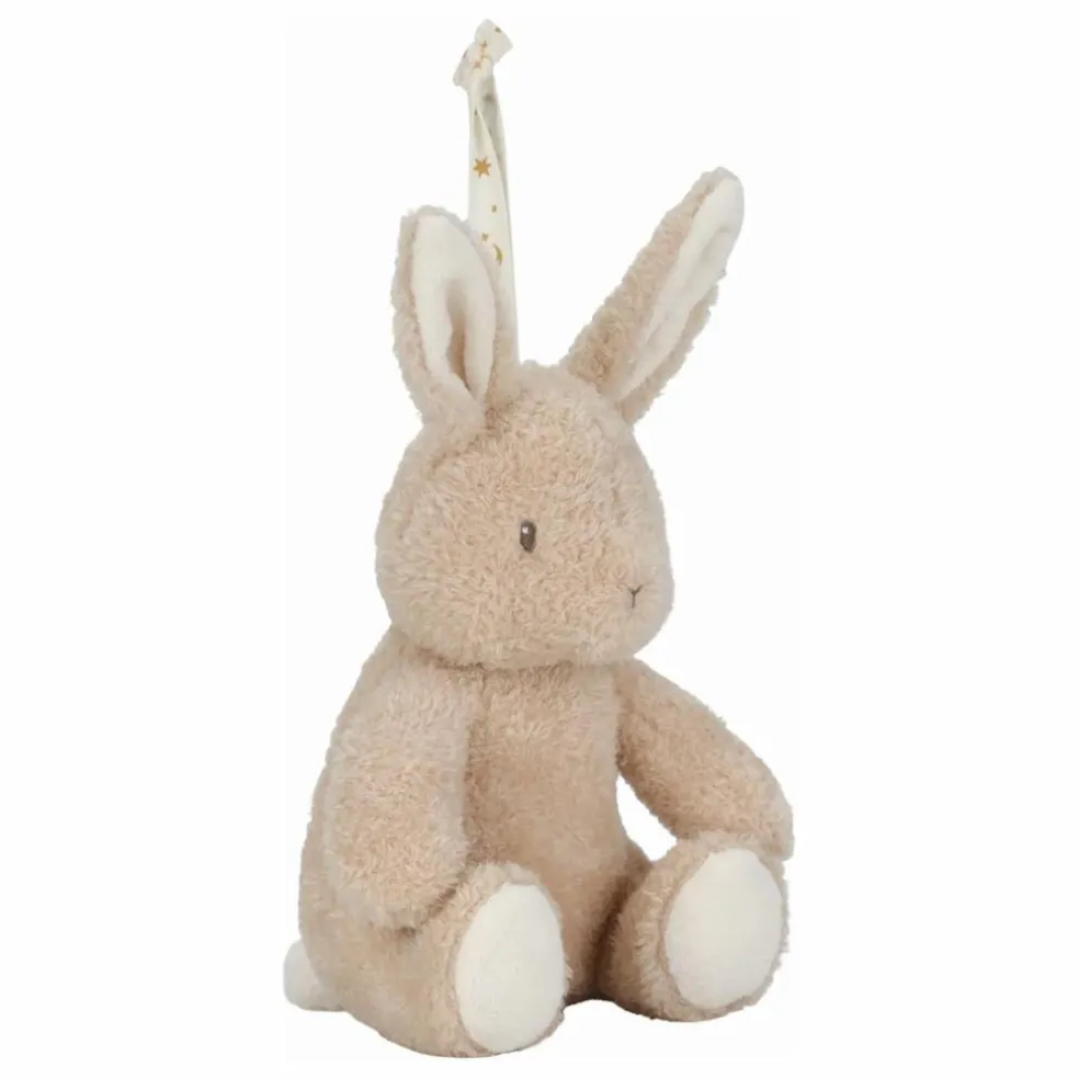 Peluche musicale et lumineuse Lapin | Crème