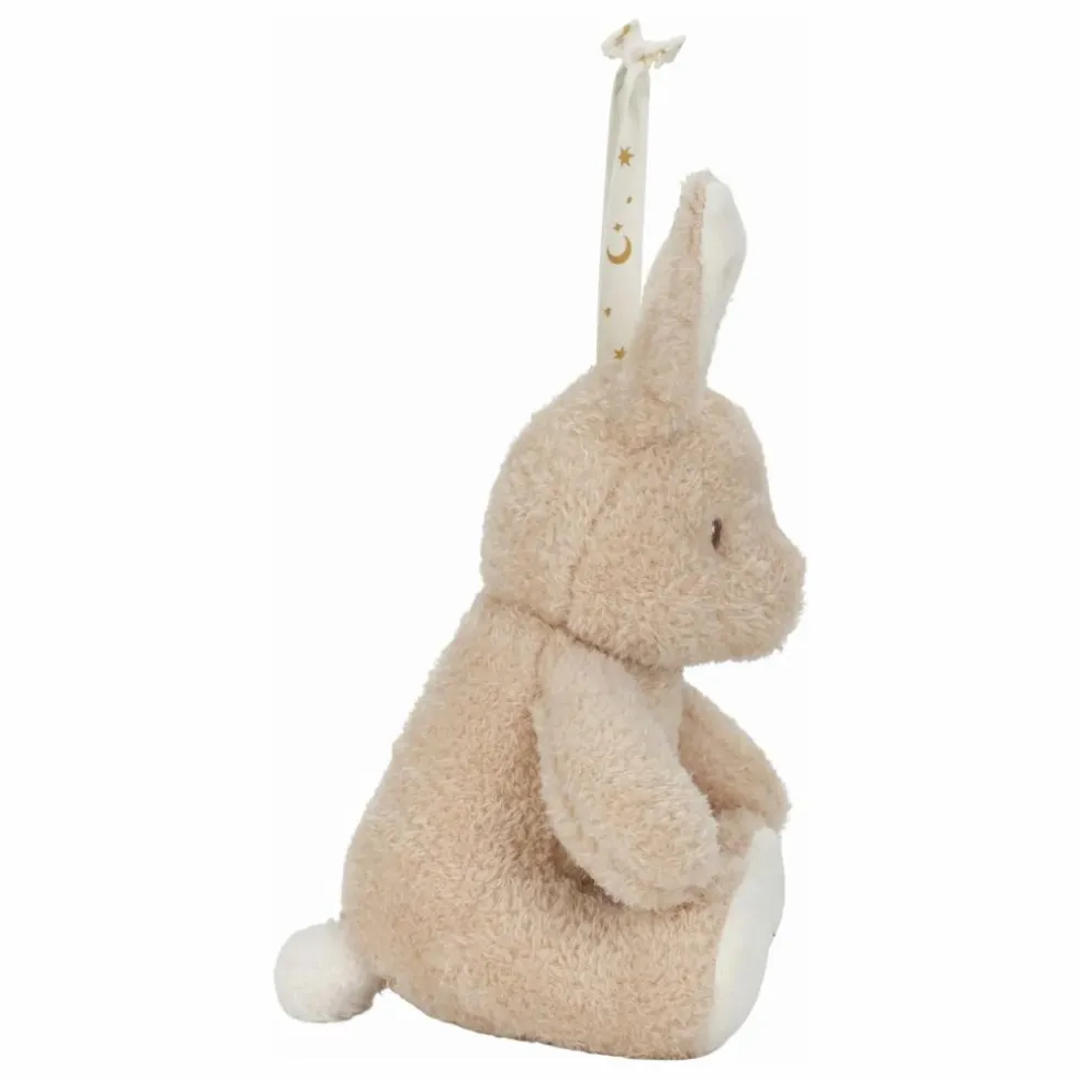Peluche musicale et lumineuse Lapin | Crème