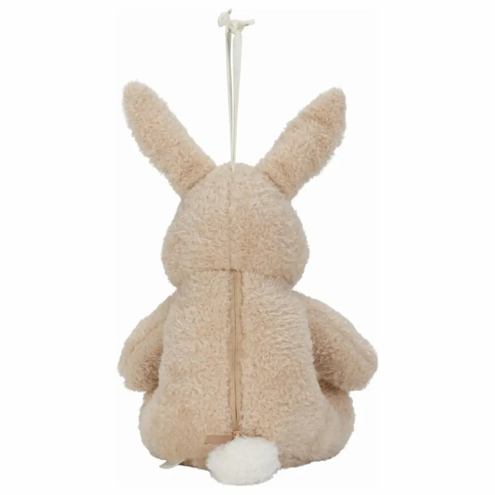 Peluche musicale et lumineuse Lapin | Crème