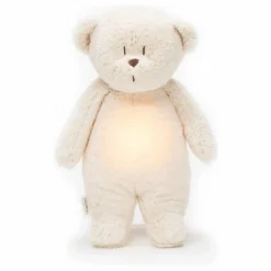 Peluche Ourson veilleuse musicale | Blanc
