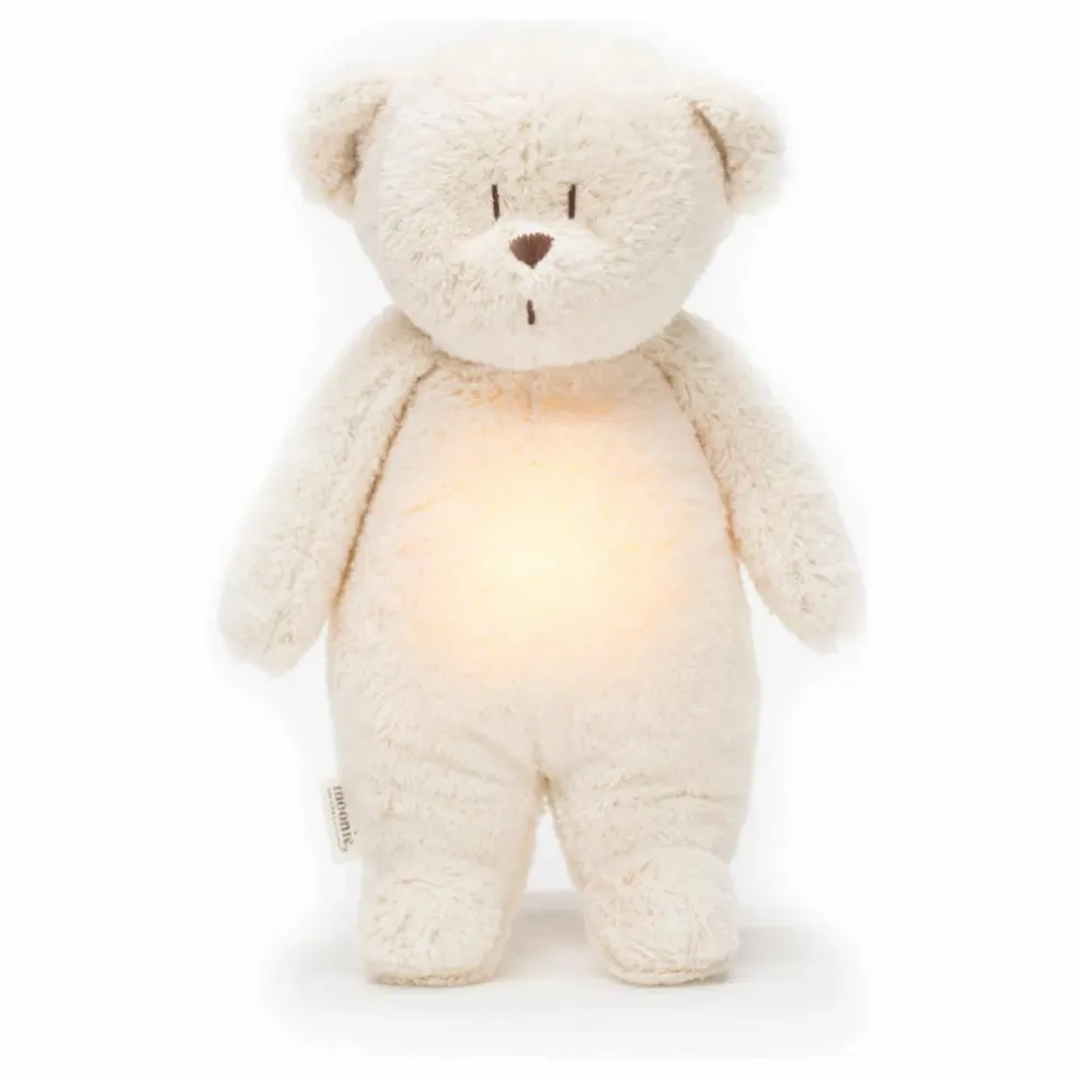 Peluche Ourson veilleuse musicale | Blanc