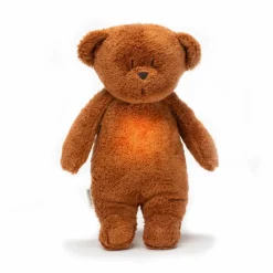 Peluche Ourson veilleuse musicale | Caramel