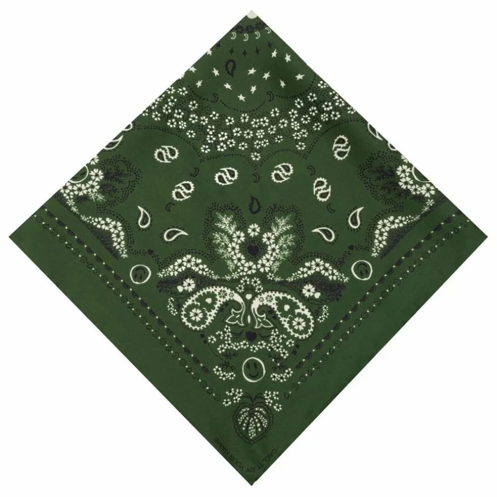 Petit Bandana Soie | Vert