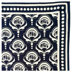 Petit Foulard Manika | Bleu marine