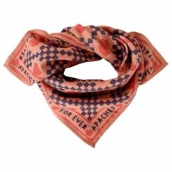 Petit Foulard Manika | Orange sanguine