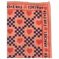 Petit Foulard Manika | Orange sanguine