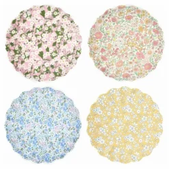 Petites assiettes en mélamine - Meri Meri x Liberty - Set de 4