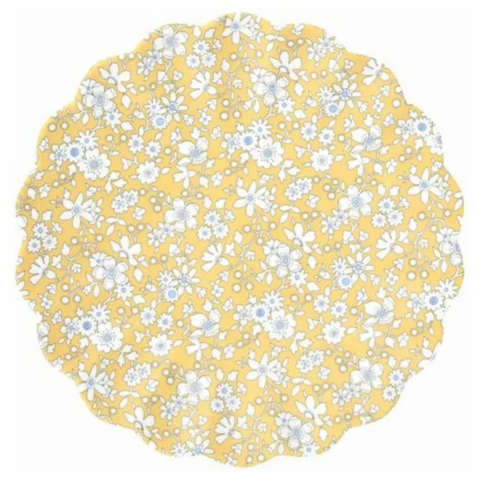 Petites assiettes en mélamine - Meri Meri x Liberty - Set de 4