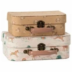 Petites valises de rangement Licorne - Set de 2