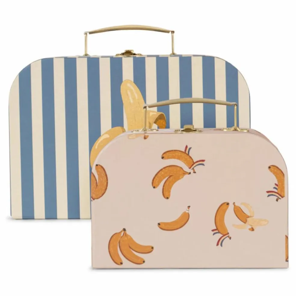 Petites valises de rangement Banana | Bleu