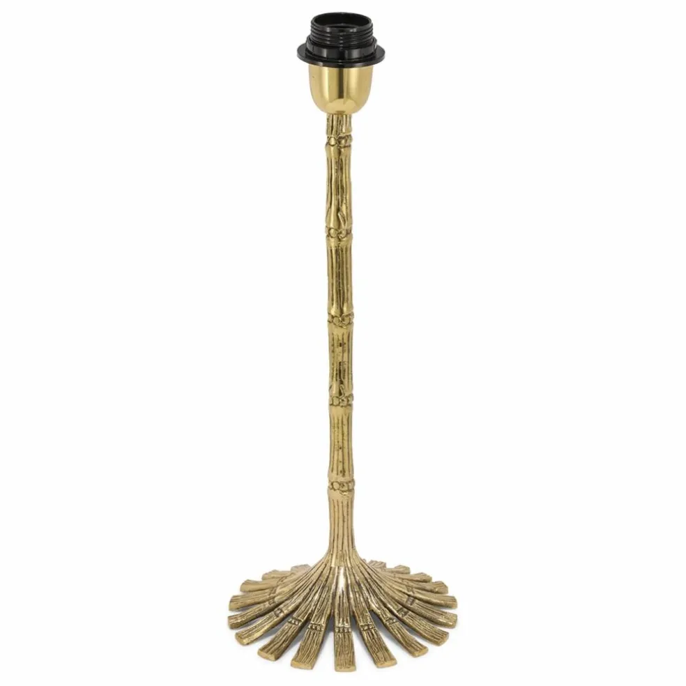 Pied de lampe Bamboo | Laiton