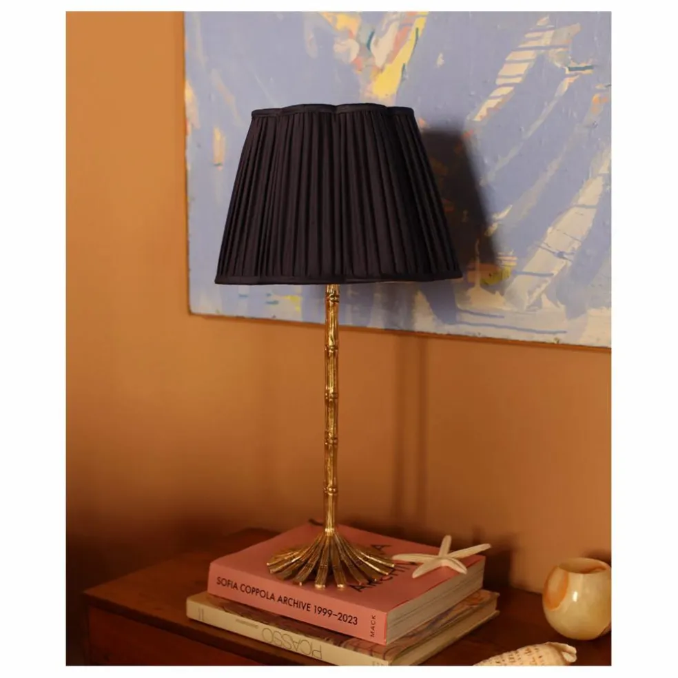 Pied de lampe Bamboo | Laiton