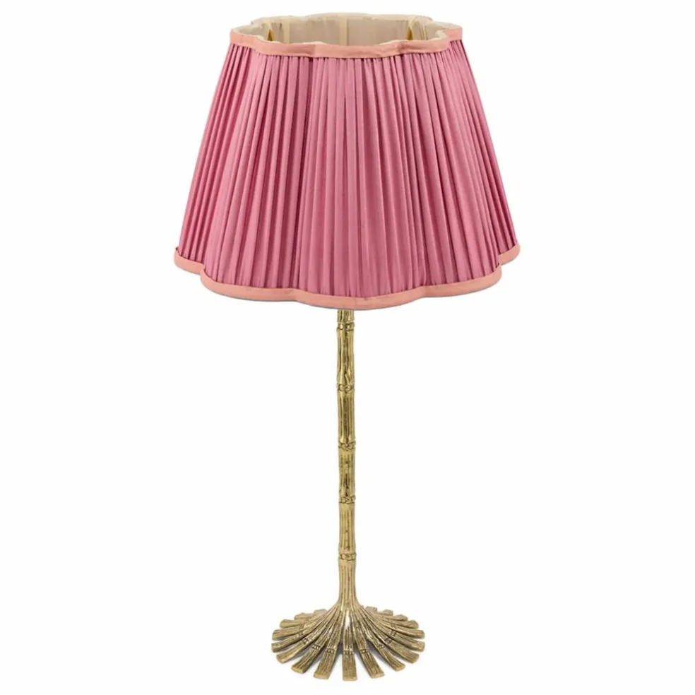 Pied de lampe Bamboo | Laiton