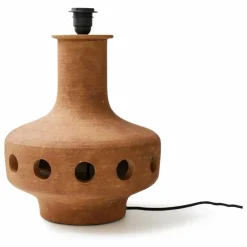 Pied de lampe en céramique | Terre