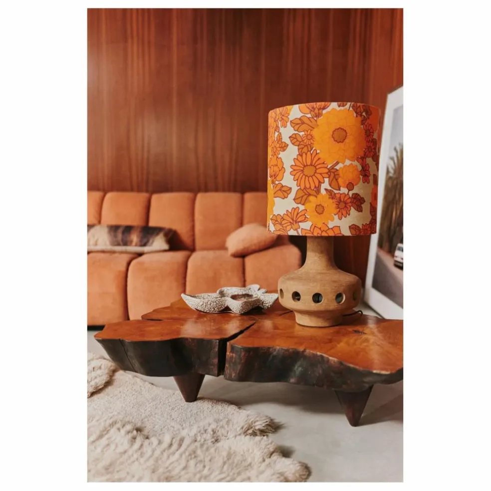 Pied de lampe en céramique | Terre