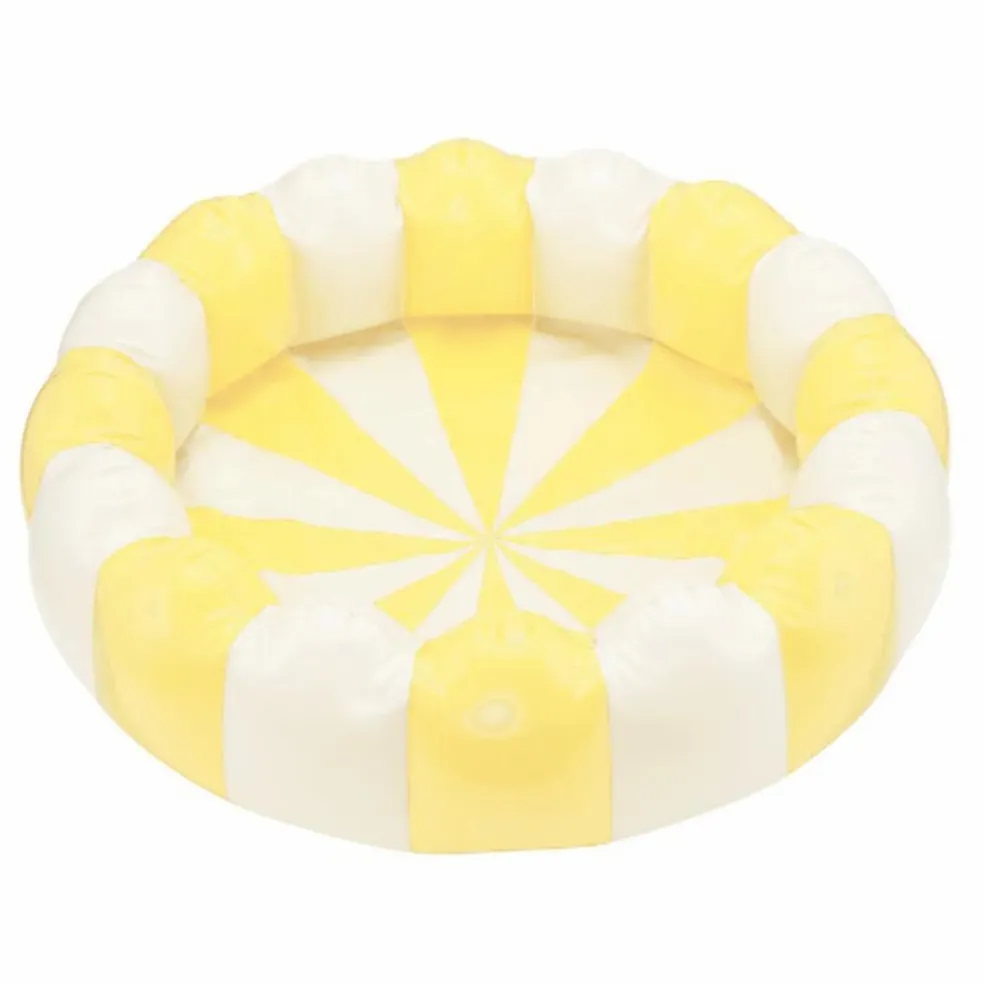 Piscine gonflable Alice | Jaune pâle