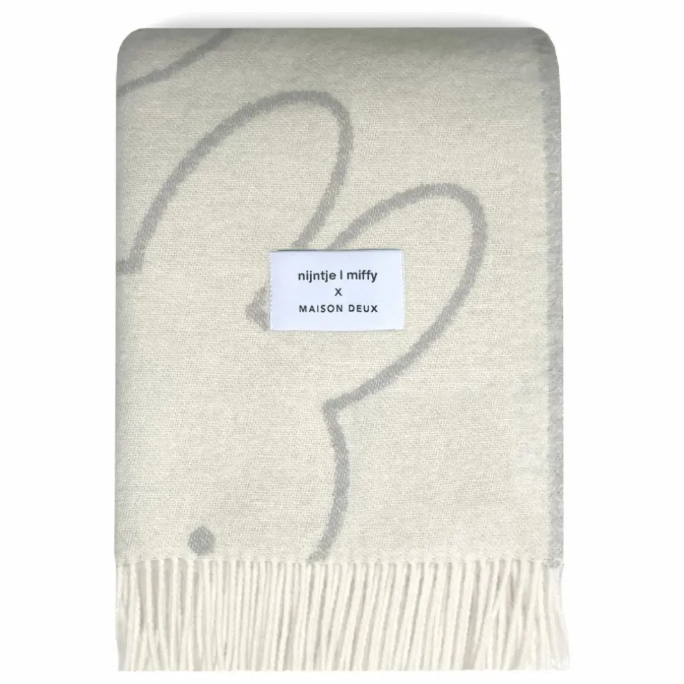 Plaid Miffy | Crème