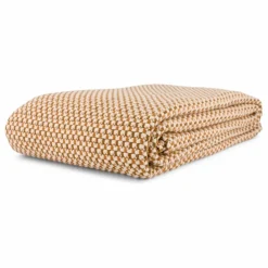 Plaid Miuccia en jacquard de coton | Caramel