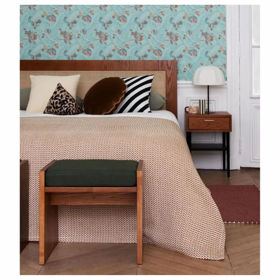Plaid Miuccia en jacquard de coton | Caramel