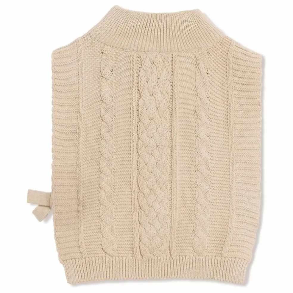 Plastron Maille | Beige