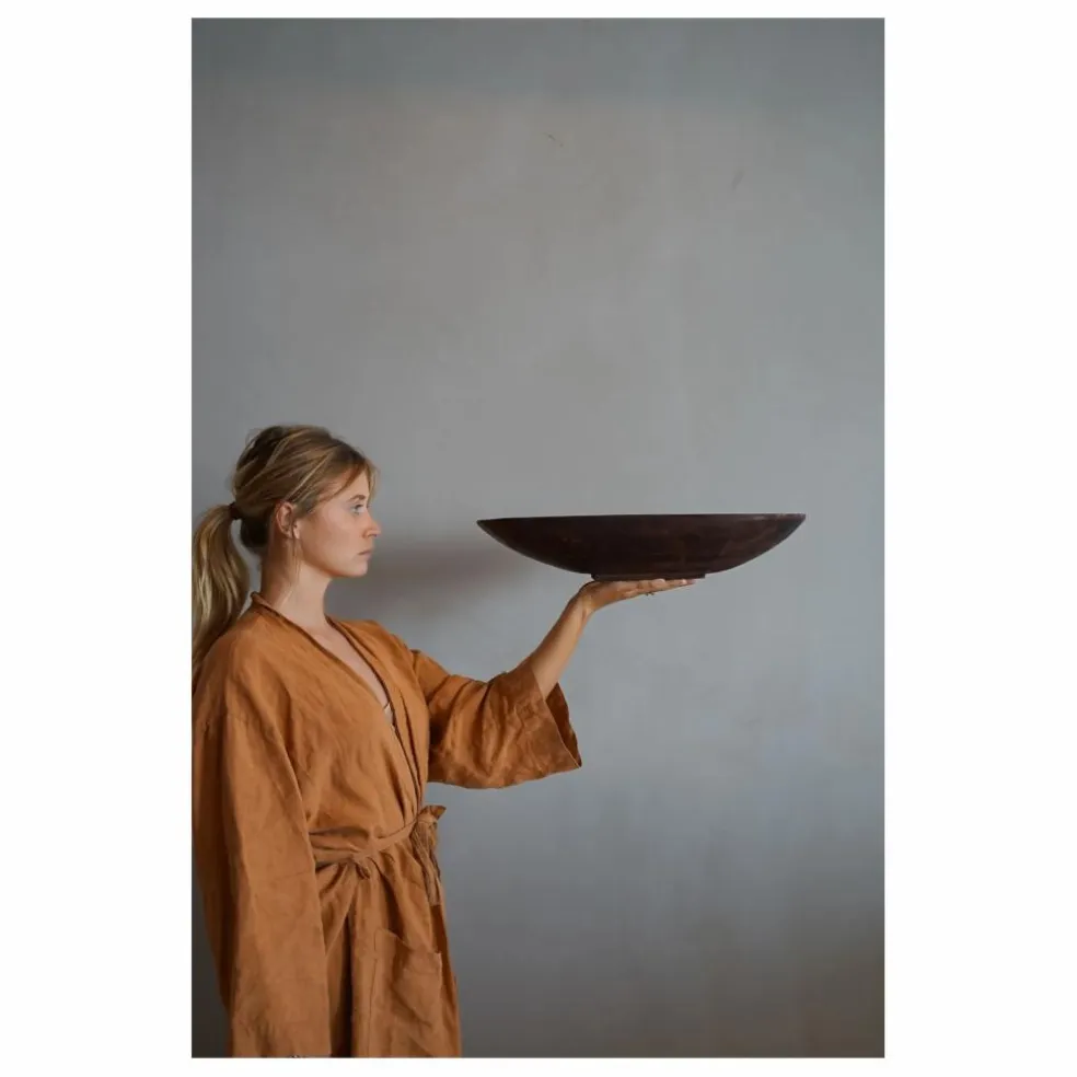 Plat en suar | Bois foncé