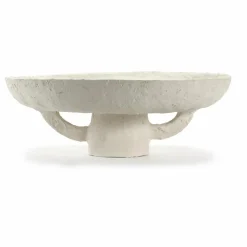 Plateau de présentation Earth en papier maché | Blanc