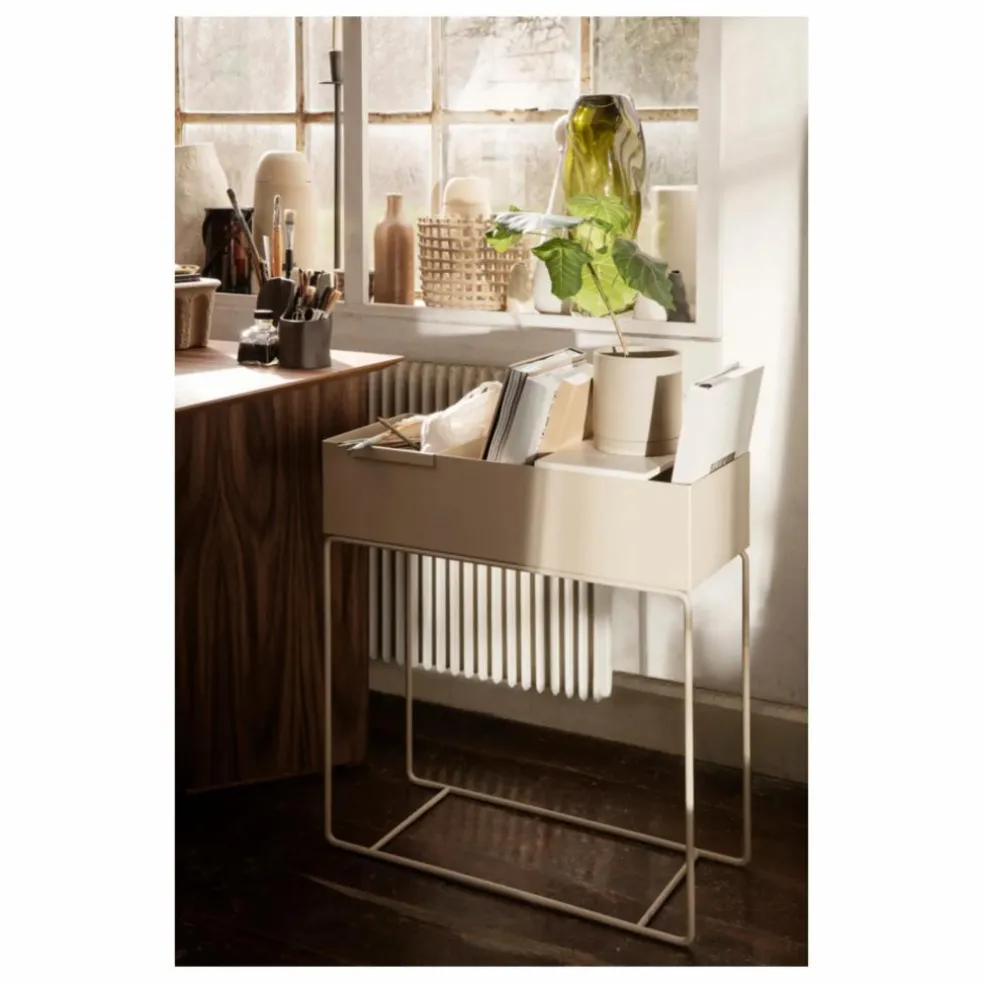 Plateau pour jardinière | Beige