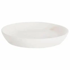 Plateau rond en marbre | Blanc